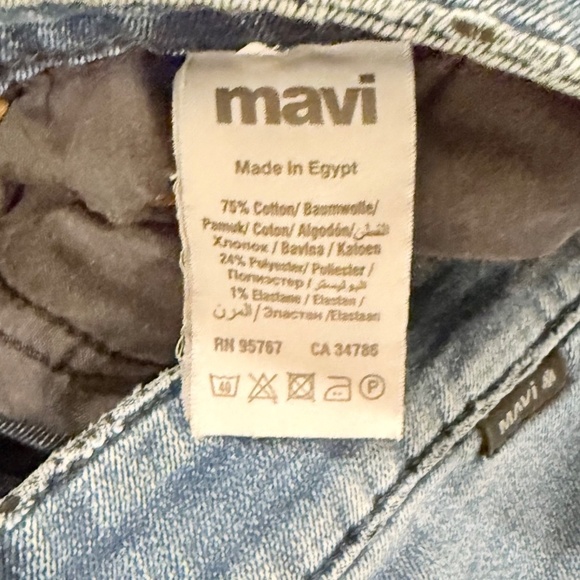 Mavi Jeans Men's Blue Denim Jeans; Med Wash; 36 x 30 - Picture 6 of 7